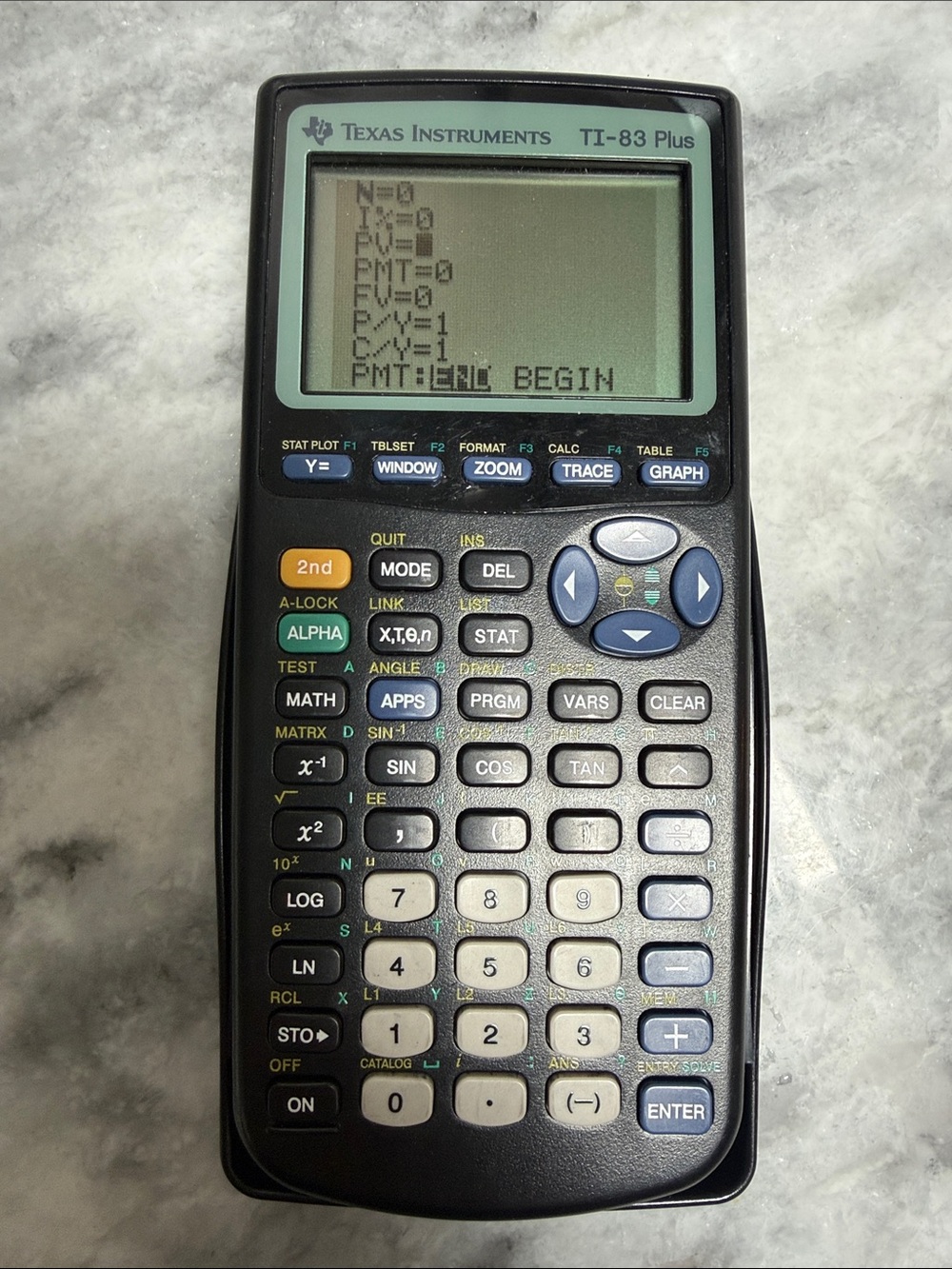 Texas Instruments TI-83 Plus Graphing Calculator - Black